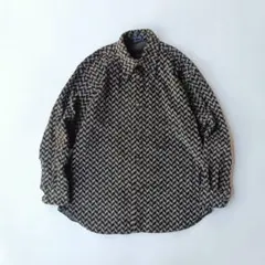 90s GIORGIO ARMANI 総柄 別珍 長袖シャツ 46 - メルカリ