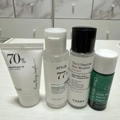 アヌア・COSRX・one days you スキンケアサンプル