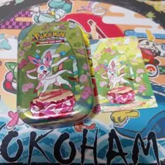 【海外ポケセン公式】ニンフィアシリーズ　3点セット ポケカ海外】中国発売イーブイGXギフトセットのニンフィアを開封