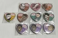 ゴールデンカムイ　金カム　愛ですハート型缶バッジ