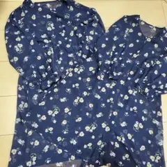♥ゆりりん様専用♥美品♥GU ♥花柄 ワンピース ♥姉妹お揃い♥