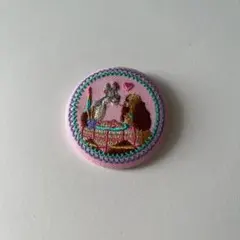 ディズニー 刺繍缶バッジ　わんわん物語