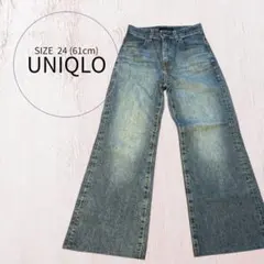 ユニクロ　デニム　サイズ２４(６１cm)