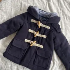 ネイビー フリース ダッフルコート