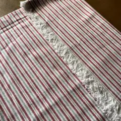 コットンストライプ布