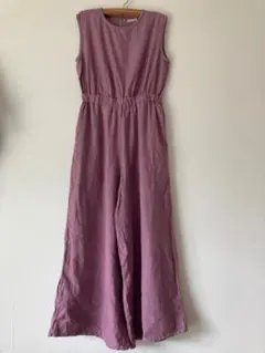 fog linen work リネン オールインワン サロペット（美品）