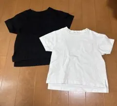 GU 無地Tシャツ　2枚セット　110センチ