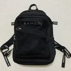 KANGOL カンゴール　リュック　ブラック