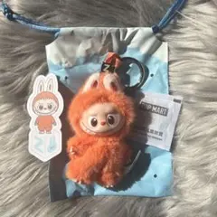 POP MART PIN FOR LOVE イニシャルラブブ　Ｚ　オレンジ