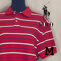 【美品】POLO  Ralph Lauren ラルフローレンポロシャツ　ボーダー