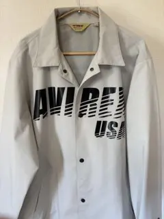 AVIREXグレー コーチジャケット2XL ナイロンジャンパーアヴィレックス防水のサムネイル