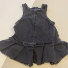 baby GAPブラックデニム ワンピース 12-18ヶ月