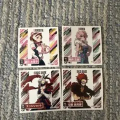 ヒロアカ ステッカーセット 4枚