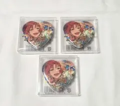 あんスタ　ホワイトデーハート缶バッジ　月永レオ　3個セット