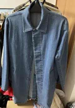 デニムロングコート