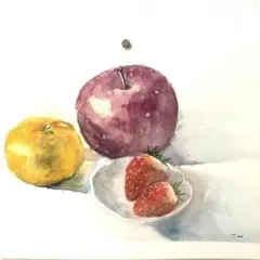 momorin様専用です 色鉛筆画 手描き原画 スイカ - メルカリ
