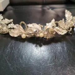 ヘッドドレス　ウェディング　パーティー　ヘアアクセサリー