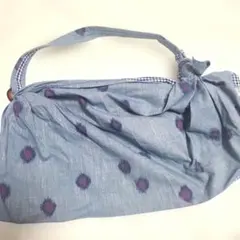 久留米絣　ハンモックバッグ　ハンドメイド