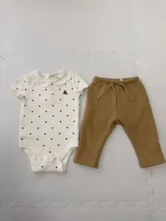 GAPロンパース70cm・パンツセット60cm