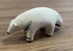 【即購入OK】木のぬくもり　ティーラボ　ぽれぽれ動物　アリクイ