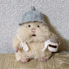 ぬい服 サウナ コーデ 銭湯 サ活 ハンドメイド 毛糸 かぎ針 はむにぎりのサムネイル