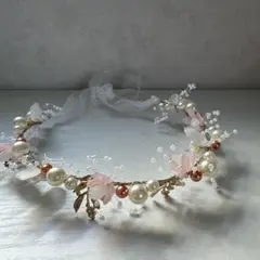 パーティーヘア　アクセサリー　カチューシャ