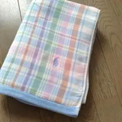【新品未使用】ラルフローレン　バスタオル　チェック柄　約67x120cm