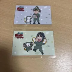 忍たま乱太郎　ラスカル コラボ 特典　メッセージカード　七松小平太　中在家中在家