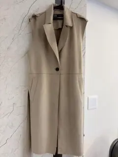 美品⭐︎ZARA ベージュ スウェードベスト