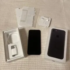 US版 iPhone7 32GB ブラック A1660 シャッター音なし