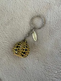 草間彌生 パンプキンチャーム キーリング ①