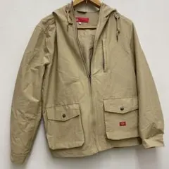 Dickies マウンテンパーカー ベージュ M フードジャケットワーク系 人気