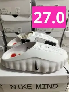 NIKE MIND 001 ホワイト サンダル 29cm - メルカリ