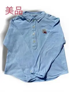 美品　ファミリア　familiar　長袖　ポロシャツ　トップス　１２０