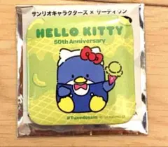 ハローキティ50周年×サーティワン コラボ缶バッチ タキシードサム