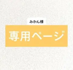 みかん様専用