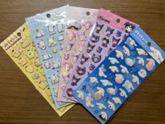 てるちゃん様専用　サンリオ　ぷくっとシール　5種類セット　✖️2