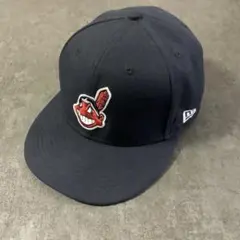 61.5cm ニューエラ インディアンス 59fifty ベースボールキャップ