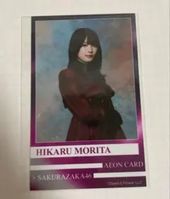 櫻坂46 森田ひかる チェキ風フォトカード