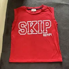 repipi armario ノースリーブ タンクトップ レッド Sのサムネイル
