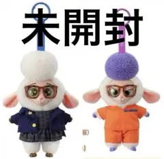 【2点セット】袋未開封★miniso ズートピア ベルウェザー副市長ぬいぐるみ