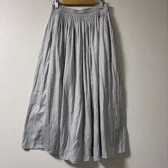 UNIQLO グレー フレアスカート Mサイズ