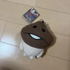 おさわり探偵 なめこ栽培キット ぬいぐるみ リール付き パスケース