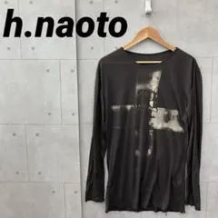 2026年最新】h.NAOTO 柄・デザイン：プリント（ロゴなど） 七分・長袖