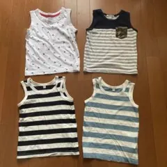 タンクトップ 100 4枚セット