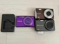FUJIFILM FINERIXJX700F700EXR、casioEXILIM