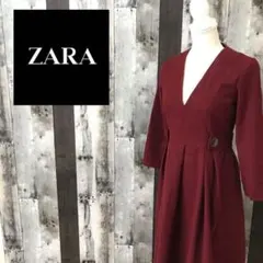 【ZARA WOMAN】ザラ ワンピース ドレス 〈XS〉レディース オシャレ