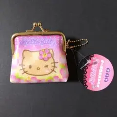 【新品・未使用】Hello Kitty 　PVCがま口ポーチ