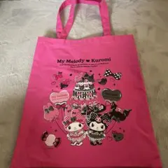 My Melody & Kuromi トートバッグ ピンク