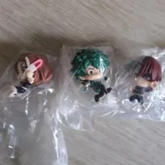 僕のヒーローアカデミア ミニフィギュアセット轟焦凍 緑谷出久 麗日お茶子